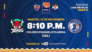 LIVE LigaBetplayDeBaloncesto  Toros del Valle VS Sabios 2024  11  12 [upl. by Florencia]