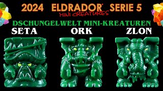 Schleich ® Eldrador ® Mini Creatures  Serie 5  2024  Dschungelwelt  Seta  Ork  Zlon  Review [upl. by Zebe]