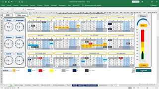 Tableau de bord gestion des congés et dabsences des salariés [upl. by Adnirod]