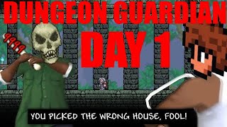 Terraria  Dungeon Guardian on Day 1  World Record Speedrun [upl. by Garnet15]