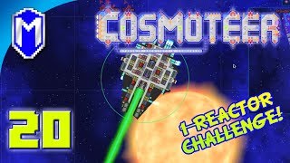 Cosmoteer  Death Star Superlaser  Lets Play Cosmoteer Mod 1 Reactor Challenge Gameplay Ep 20 [upl. by Yatnahs286]