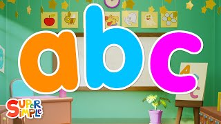 The Alphabet Song  Lower Case Letters  Learn your letters [upl. by Eeral]