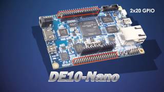 Terasic DE10Nano FPGA Development Kit [upl. by Cesya561]