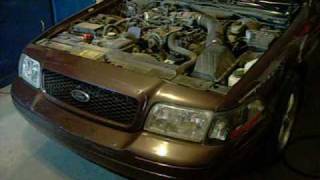 Crown vic 54 swap engine [upl. by Neffets335]