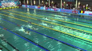 EYOF 2013 SWIMMING G FREESTYLE 200m FINAL [upl. by Lajes]