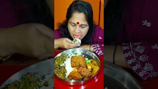 spicy katla fish sak vaja😍😋shots food indianfood youtubeshorts [upl. by Lipson]