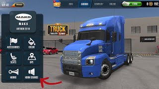 Realistic Mack 2023 Model Truck simulator ultimate Mobile gameplay [upl. by Nawad]