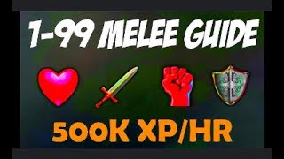 RS3  RuneScape3  Attack Melee 199 Guide  2024 [upl. by Notselrahc]