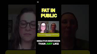 FAT IN PUBLIC as ACTIVISM creativepositivity selflove bodypositivity [upl. by Zerla]