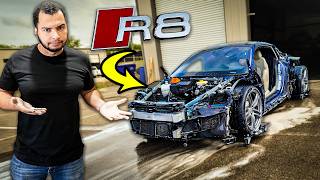 I Bought A Worthless Audi R8 To Rebuild HUGE MISTAKE [upl. by Herman956]