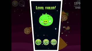 Angry Birds Space  Utopia Fail Screen [upl. by Acisseg]