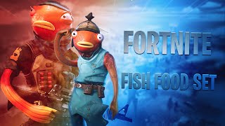 Fortnite Battle Royale COSMETIC and SKIN SET FISH FOOD SET [upl. by Anoi879]