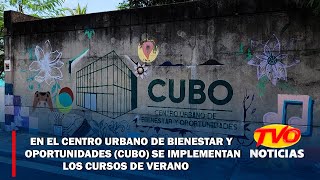 En el Centro Urbano de Bienestar y Oportunidades CUBO se implementan los cursos de verano [upl. by Arutnev927]