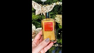 Maison Francis Kurdjian Baccarat Rouge 540 Shimmering Body Oil [upl. by Holland157]