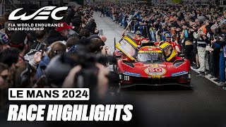 Race Highlights I 2024 24 Hours of Le Mans I FIA WEC [upl. by Lincoln]