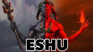 Eshu Elegua Esu Elegba The Trickster Orisha amp Guardian Of The Path  Yoruba Mythology Explained [upl. by Eenerb277]