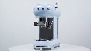 Smeg  Espresso Coffee Machine [upl. by Atiekahs]