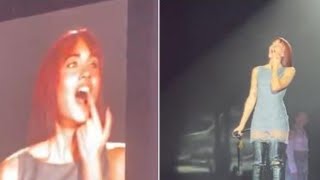 AITANA SE ROMPE UN DIENTE EN PLENO CONCIERTO EN MADRID [upl. by Austine]