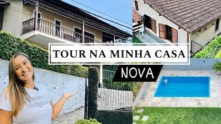 TOUR NA CASA NOVA CONHEÇA TODOS OS CANTINHOS DO MEU NOVO LAR 🏡 decoração casanova [upl. by Libbi]