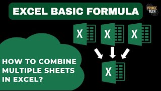 Excel Tutorial For Beginners in Hindi  Quickly Combine Data from Multiple Sheets  PrinceTech01 [upl. by Odnamla]