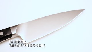 Zwilling 6 Inch Pro Chefs Knife Review  JA Henckels  Under 100 [upl. by Assirahs]