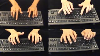 How we type Movement Strategies and Performance in Everyday Typing  Aalto University Research [upl. by Ellimak]