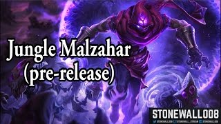 League of Legends  Jungle Malzahar rework prerelease [upl. by Gnuhn]