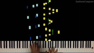 Sibelius  Op 75 No 5 quotThe Sprucequot Synthesia Piano Tutorial with hands [upl. by Feirahs51]