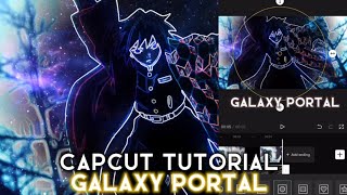 CapCut Tutorial  Galaxy Portal Effect 🌌 Syzofx [upl. by Ynolem]