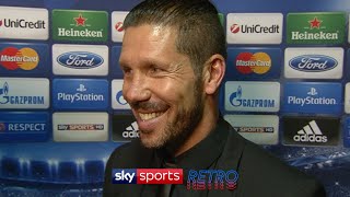 Diego Simeone after reaching the Champions League Final with Atletico Madrid for the 1st time [upl. by Tod]