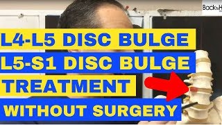 L4L5 and L5S1 Discs Bulge Treatment without Surgery  Chiropractor in Vaughan Dr Walter Salubro [upl. by Nowahs]