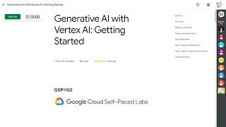 Generative AI with Vertex AI Getting Started  GSP1150  Arcade  2024  Google Cloud  qwiklabs [upl. by Kanor844]