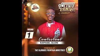 RAPHAEL OLORI  Season 13  Lives  YAN Talent Hunt [upl. by Nnylsoj175]