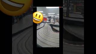 Slot car racing [upl. by Aicilla]