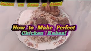 Chicken Kabsa – The Ultimate Arabian Flavor You Must Try kabsa arabianfood [upl. by Mikael811]