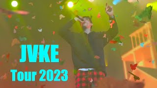 JVKE 2023 Tour This is what JVKEs concert feels like video by The2Woodies [upl. by Thalassa]