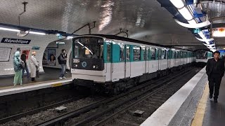 Métro de Paris  République [upl. by Ajat118]