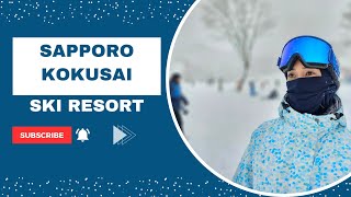 Sapporo Kokusai Ski Resort  December 2023 [upl. by Yelsew641]