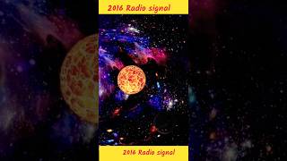 2016 Scientist detected a radio signal universe shorts facts trending [upl. by Ethelyn682]