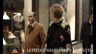 Letizia Moratti mano nella mano con il marito Gianmarco [upl. by Lund721]