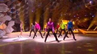 Dancing On Ice 2010  Professional Boys Week 2 [upl. by Retha]