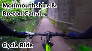 Monmouthshire amp Brecon Canal Cycle Ride [upl. by Adnilasor]