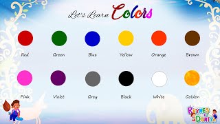 Name of color in English  Learn Color For Kids  Name of colors  Color Videos for Kids  Colors [upl. by Vladimir]