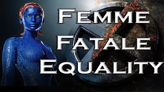 Femme Fatale Equality Feminism VsPulled Promo Ad Featuring Mystique and Apocalypse [upl. by Kristoforo69]