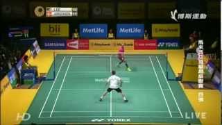 2014 Malaysia Badminton Open SF MS  LEE Chong Wei vs Jan O JORGENSEN [upl. by Deelaw]