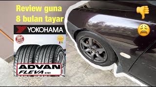 Yokohama Advan Fleva cerita santai lepas tukar tayar setahun [upl. by Georgianna420]