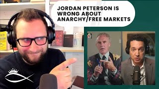 Jordan Peterson Is Wrong About Libertarian Anarchism [upl. by Annawot]