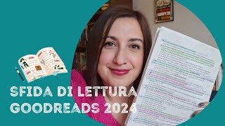 Sfida Il circolo della lettura 2024  una bellissima reading challenge su Goodreads [upl. by Kaden]