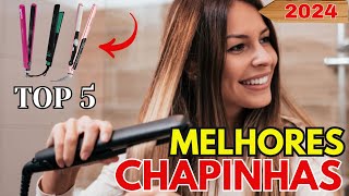 TOP 5 Melhores CHAPINHAS DE CABELO  MELHOR PRANCHA ALISADORA DE CABELO  Qual a melhor chapinha [upl. by Anyg141]