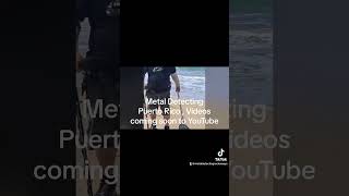 Metal Detecting Puerto Rico Beaches metaldetecting shorts [upl. by Ishmael]